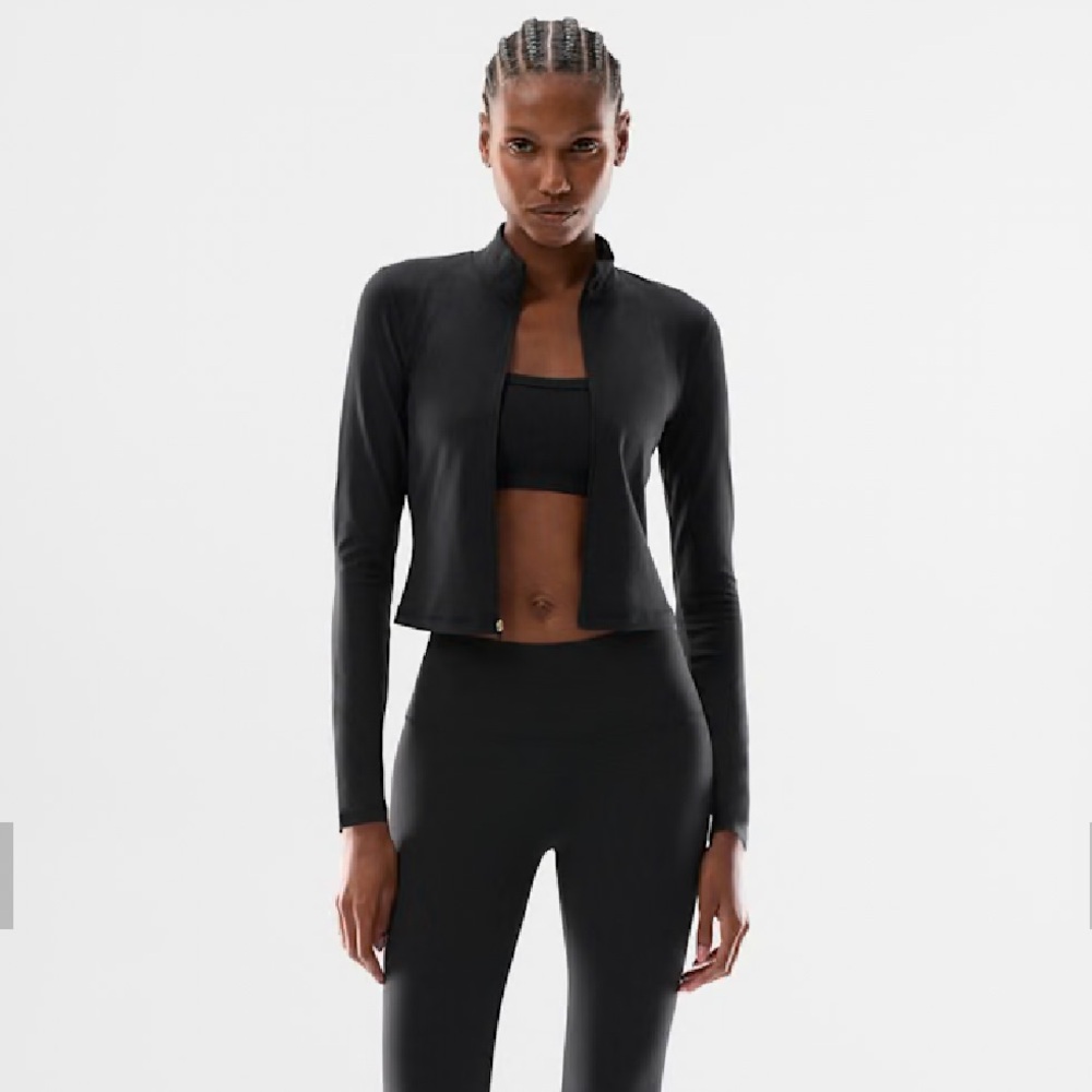Aritzia TNABUTTER™ LIMIT ZIP LONGSLEEVE